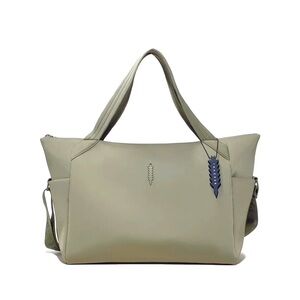 NEW THACKER NYC COCOON UTILITY DUFFLE | COCO NEOPRENE in ARTICHOKE